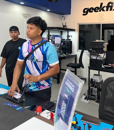Customer review photo — GeekFix Malaysia