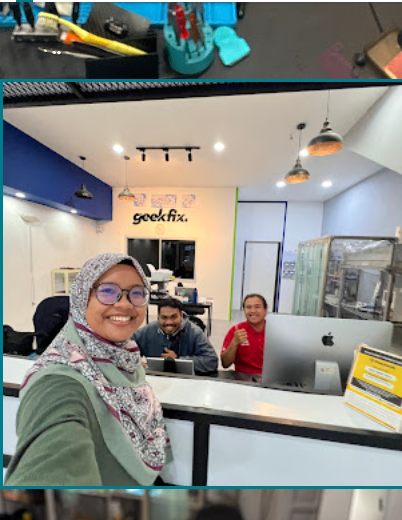 Customer review photo — GeekFix Malaysia